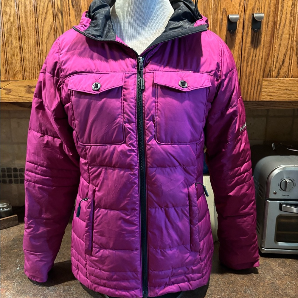 Columbia Women's Magenta Puffer Jacket